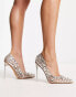 Azalea Wang Bonnie embellished court shoe