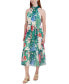 Фото #4 товара Платье для женщин Donna Ricco безрукавка с имитацией высокого воротника