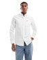 Lacoste long sleeve shirt in white Белый, XS - EU 34 - фото #1