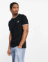 Fred Perry twin tipped t-shirt in black