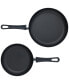 Фото #1 товара Classic 10.25" and 12.5" Nonstick 2-Piece Fry Pan Set, Black