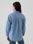 Kids Oversized Denim Shirt