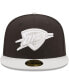 Фото #2 товара Men's Black, Gray Oklahoma City Thunder Two-Tone Color Pack 59Fifty Fitted Hat