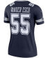 Фото #3 товара Women's Leighton Vander Esch Navy Dallas Cowboys Legend Player Jersey