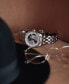 ფოტო #3 პროდუქტის Men's Automatic Jazzmaster Open Heart Silver-Tone Stainless Steel Bracelet Watch 40mm