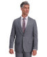 J.M. Men's Grid Pattern Slim Fit Suit Jacket