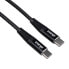 Фото #1 товара Akasa USB Typ C zu 100W PD Ladekabel - schwarz - Cable - Digital