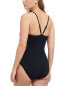 Фото #2 товара Profile By Gottex Palm Springs High Neck One-Piece Women's