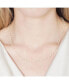 ფოტო #2 პროდუქტის Pearl Bead Chain Necklace 14K Gold