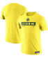 ფოტო #1 პროდუქტის Men's Yellow Seattle Storm Practice T-shirt