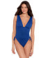 Women's Ruched One-Piece Swimsuit