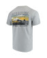 Фото #4 товара Men's Gray Missouri Tigers Comfort Colors Campus Scenery T-shirt
