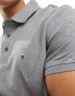 Tommy Hilfiger 1985 slim polo shirt in grey