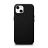 Фото #1 товара Skórzane etui iPhone 14 Plus magnetyczne z MagSafe Litchi Premium Leather Case czarny