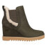Фото #1 товара TOMS Maddie Womens Green Casual Boots 10018919T