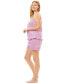 ფოტო #3 პროდუქტის Plus Size 2-Piece Short PJ Set