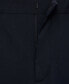 ფოტო #6 პროდუქტის Men's Stretch Fabric Super Slim-Fit Suit Pants