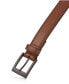 Фото #2 товара Men's Single Prong Buckle Leather Belt