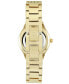 ფოტო #3 პროდუქტის Women's Gold-Tone Stainless Steel Mesh Bracelet Watch 30mm AK-2208CHGB