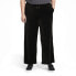 Фото #1 товара Puma Her Velour Wide Pants Womens Black Casual Athletic Bottoms 846881-01