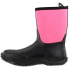 Фото #4 товара Roper Barnyard 9 Inch Round Toe Rain Womens Black, Pink Casual Boots 09-021-113