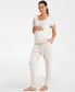 ფოტო #1 პროდუქტის Women's Ultra-Soft Maternity Nursing Loungewear Set