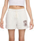 ფოტო #2 პროდუქტის Women's Sportswear Club Fleece Mid-Rise Pull-On Shorts