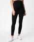 Фото #2 товара Black Over Bump Maternity Leggings