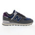 Фото #2 товара New Balance 574 U574KGN Mens Gray Suede Lace Up Lifestyle Sneakers Shoes