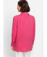 ფოტო #3 პროდუქტის Women's Cotton Viscose Long Sleeve Shirt