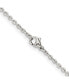 ფოტო #2 პროდუქტის Stainless Steel 2.3mm Cable Chain Necklace