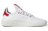 Фото #2 товара Кроссовки Adidas originals Pharrell Williams x Tennis Hu 'Scarlet' бело-красные