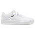 Puma Court Classic Lace Up Mens White Sneakers Casual Shoes 39501801