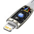 Фото #7 товара Kabel przewód do szybkiego ładowania iPhone USB-C - Lightning 480Mb/s PD 20W 1m biały