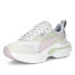 Фото #2 товара Puma Kosmo Rider Pop Lace Up Womens White Sneakers Casual Shoes 38489306