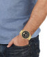 Фото #4 товара Часы Versace cologne Men's Yellow Gold-Tone Watch