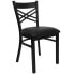Фото #1 товара Hercules Series Black ''X''Restaurant Chair