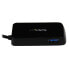 Фото #6 товара StarTech.com Portable 4 Port SuperSpeed Mini USB 3.0 Hub - Black - USB 3.2 Gen 1 (3.1 Gen 1) Type-A - USB 3.2 Gen 1 (3.1 Gen 1) Type-A - 5000 Mbit/s - Black - Plastic - Power