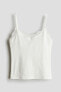 Фото #1 товара Lace-trimmed Tank Top