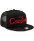 Men's Black Arizona Cardinals Script Trucker 9FIFTY Snapback Hat