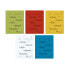 Herlitz 11253838 - Presentation folder - A4 - Cardboard - Assorted colours - 5 pc(s)