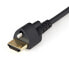 Фото #4 товара StarTech.com 6ft (2m) HDMI Cable with Locking Screw - 4K 60Hz HDR - High Speed HDMI 2.0 Monitor Cable with Locking Screw Connector for Secure Connection - HDMI Cable with Ethernet - M/M - 2 m - HDMI Type A (Standard) - HDMI Type A (Standard) - 18 Gbit/s - Audio Return
