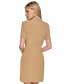 Women's Zip-Front Crepe Sheath Dress