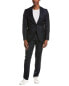 Фото #3 товара Boss Hugo Boss Wool Suit With Flat Front Pant Men's