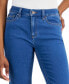 ფოტო #3 პროდუქტის Petite Lexington Mid-Rise Straight-Leg Jeans