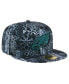 Фото #2 товара Men's Black Philadelphia Eagles Shibori 59fifty Fitted Hat