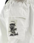 Aape By A Bathing Aape Carpenter trousers in off white