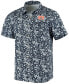 Men's Navy Auburn Tigers Super Slack Tide Button-Up Shirt