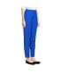 ფოტო #7 პროდუქტის Petite High Rise Bi Stretch Pintuck Pencil Ankle Pants