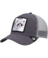 Men's Gray The Bandit Trucker Adjustable Hat